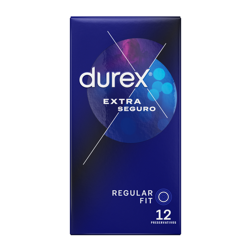 DUREX - EXTRA SEGURO 12 UNITS DUREX CONDOMS NOCTURNA DESIRES