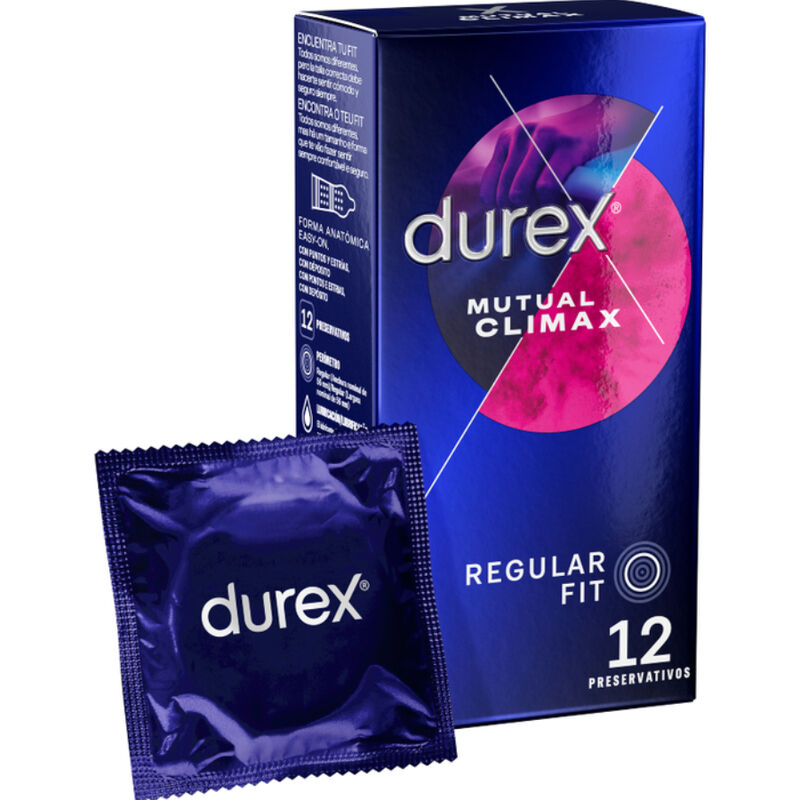 DUREX - CLIMAX MUTUO 12 UNITS - NOCTURNA DESIRES