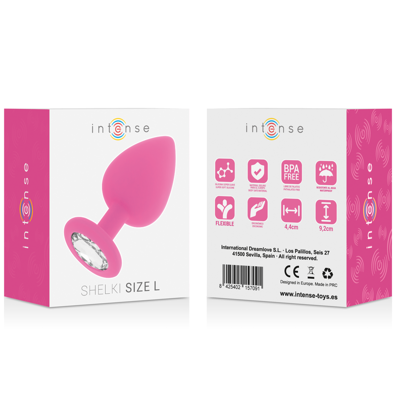 INTENSE - SHELKI L PLUG ANAL FUCHSIA - NOCTURNA DESIRES
