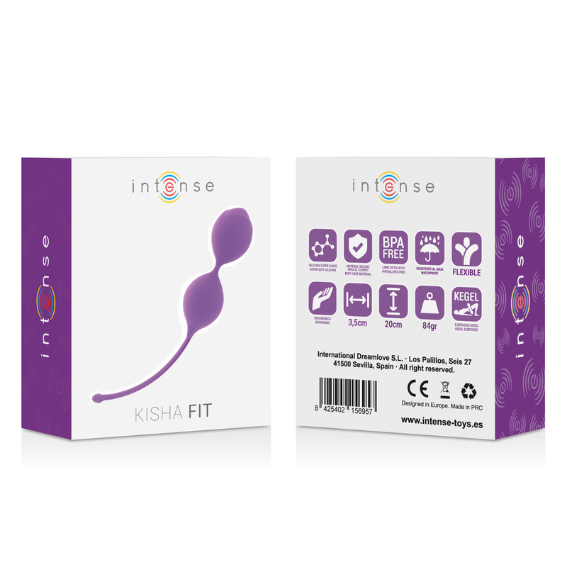 INTENSE - KISHA FIT SILICONE KEGEL LILAC INTENSE HEALTH & FUN NOCTURNA DESIRES