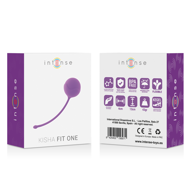 INTENSE - KISHA FIT ONE SILICONE KEGEL LILAC INTENSE HEALTH & FUN NOCTURNA DESIRES