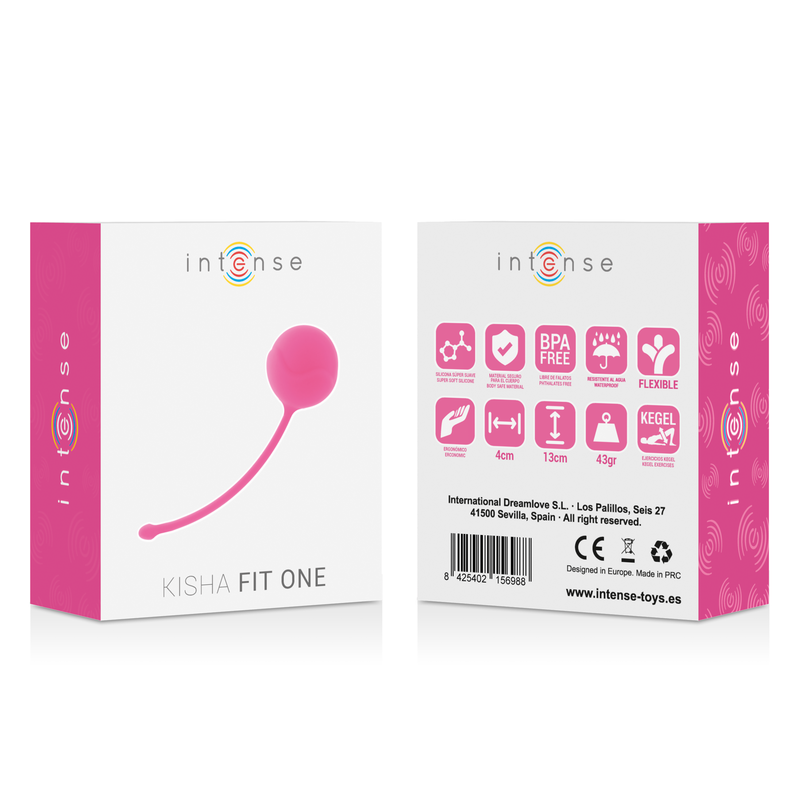 INTENSE - KISHA FIT ONE SILICONE KEGEL FUCHSIA INTENSE HEALTH & FUN NOCTURNA DESIRES