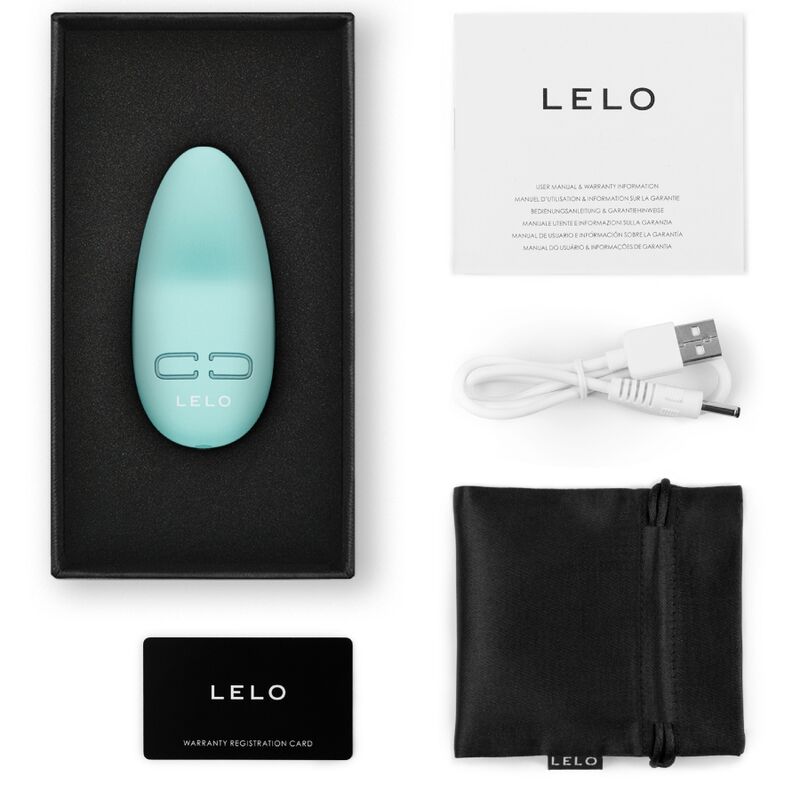 LELO - LILY 3 PERSONAL MASSAGER - AQUA GREEN - NOCTURNA DESIRES