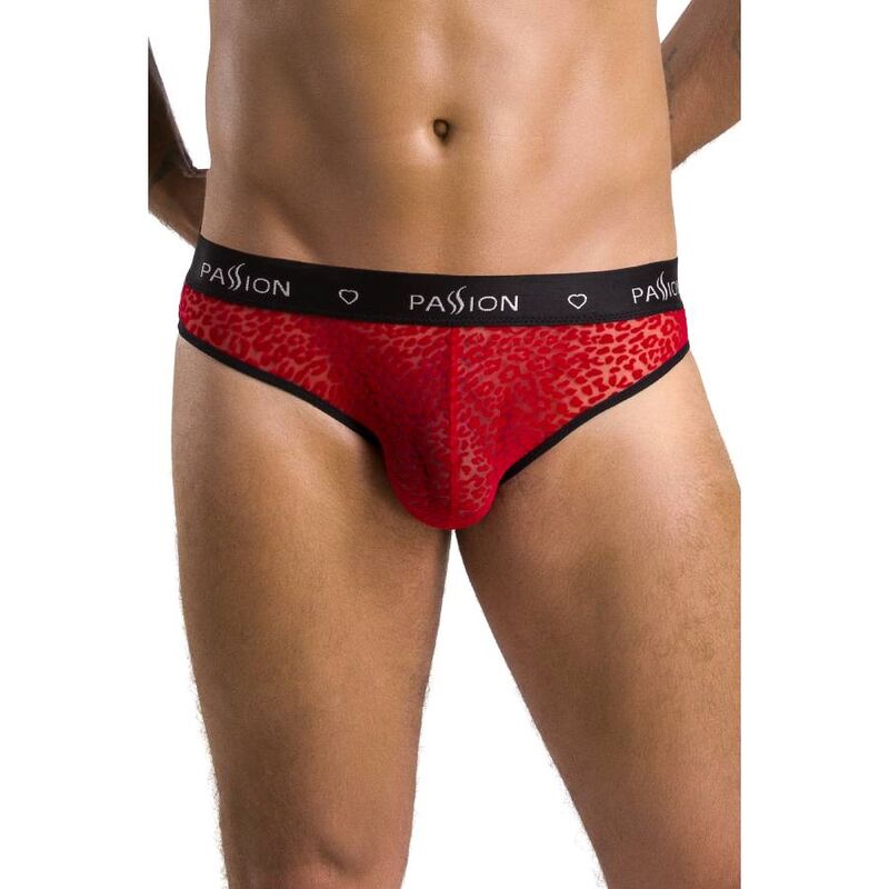 PASSION - 031 SLIP MIKE RED L/XL - NOCTURNA DESIRES