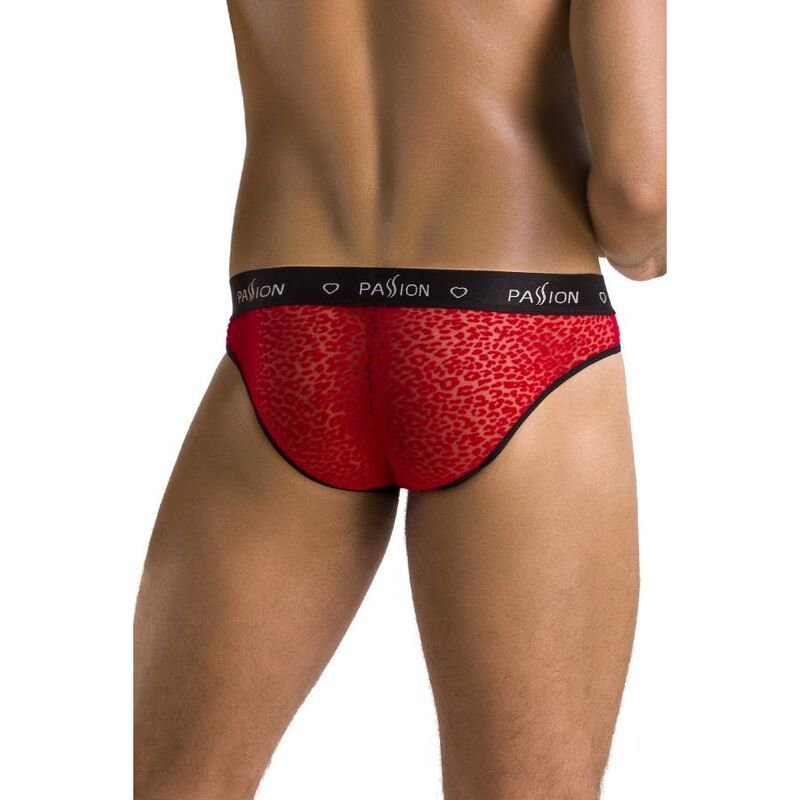 PASSION - 031 SLIP MIKE RED L/XL - NOCTURNA DESIRES