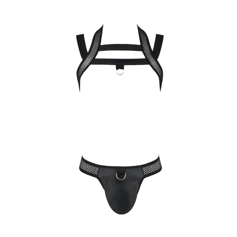 PASSION - 043 SET JACOB BLACK L/XL - NOCTURNA DESIRES
