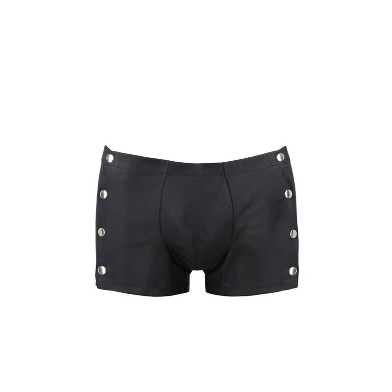 PASSION - 048 SHORT DAVID BLACK L/XL - NOCTURNA DESIRES