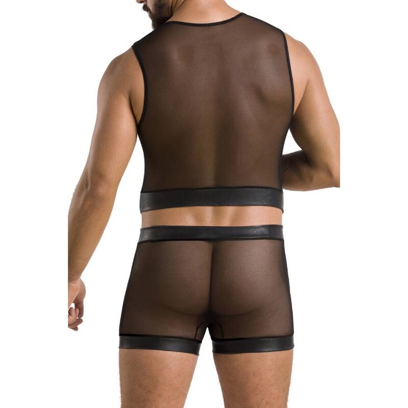 PASSION - 053 SET WILLIAM BLACK L/XL - NOCTURNA DESIRES