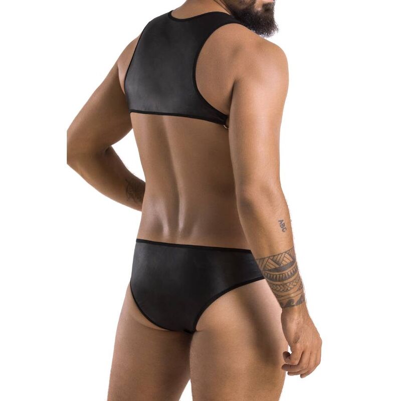PASSION - 056 BODY ADAM BLACK L/XL - NOCTURNA DESIRES