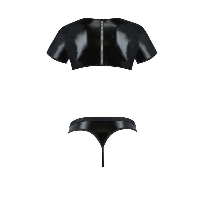 PASSION - 057 SET PETER BLACK L/XL - NOCTURNA DESIRES