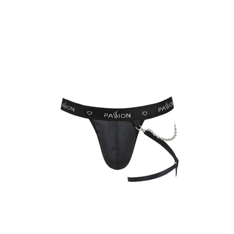 PASSION - 058 BILL THONG BLACK S/M - NOCTURNA DESIRES