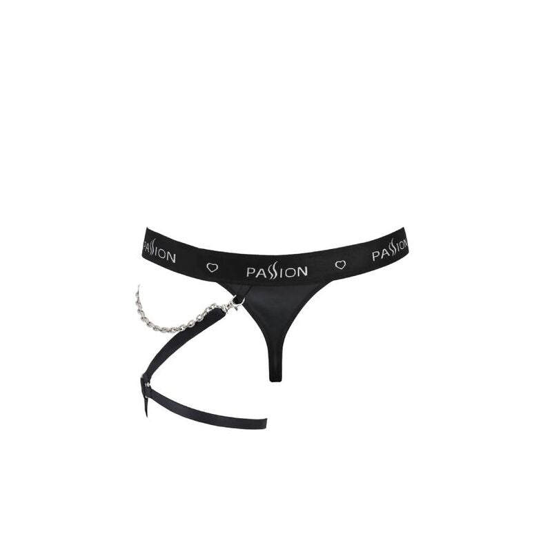PASSION - 058 BILL THONG BLACK S/M - NOCTURNA DESIRES