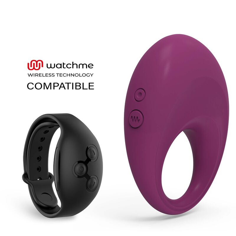 COVERME - DYLAN RECHARGEABLE RING COMPATIBLE WITH WATCHME WIRELESS TECHNOLOGY - NOCTURNA DESIRES