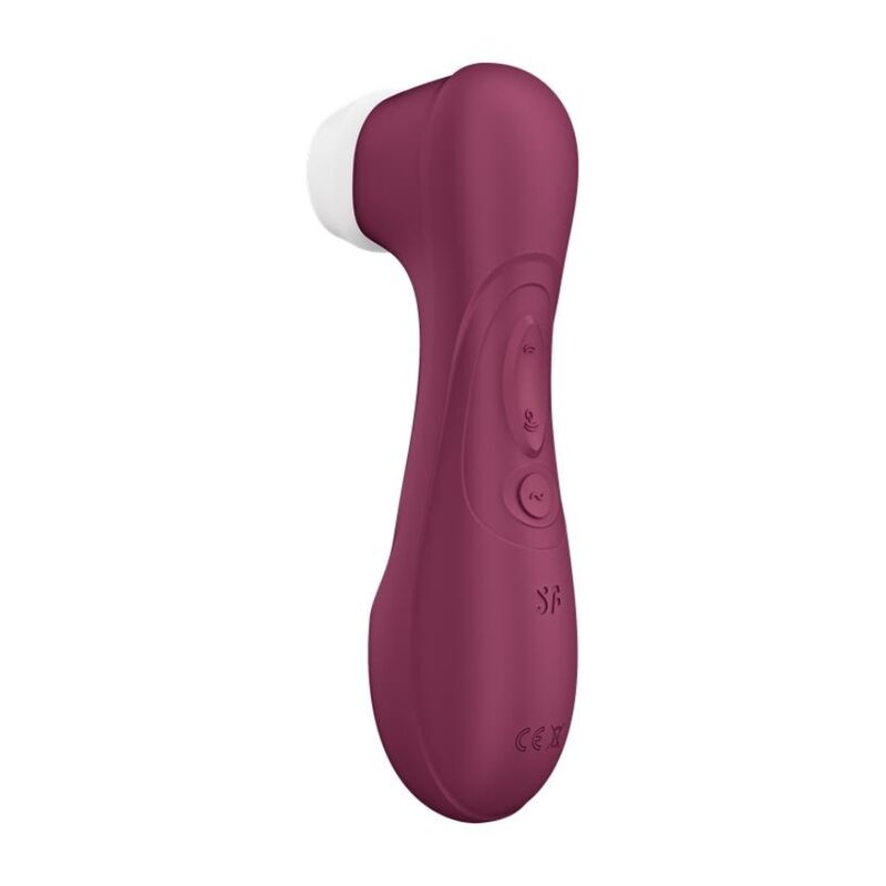 SATISFYER - PRO 2 GENERATION 3 LIQUID AIR TECHNOLOGY WINE RED - NOCTURNA DESIRES