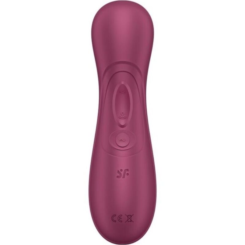 SATISFYER - PRO 2 GENERATION 3 LIQUID AIR TECHNOLOGY WINE RED - NOCTURNA DESIRES