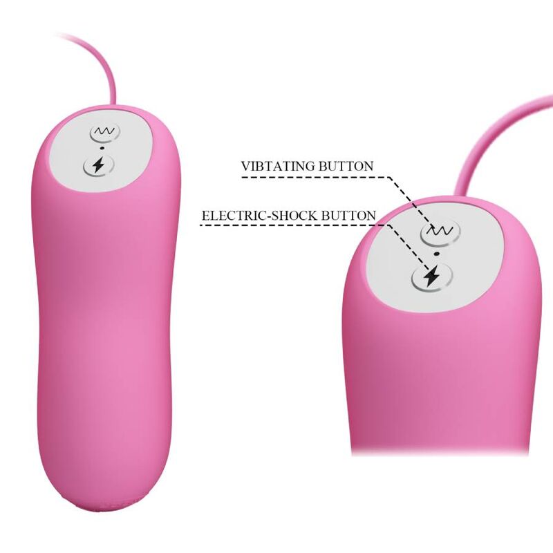 PRETTY LOVE - TWEEZERS WITH VIBRATION AND PINK ELETROSHOCK - NOCTURNA DESIRES
