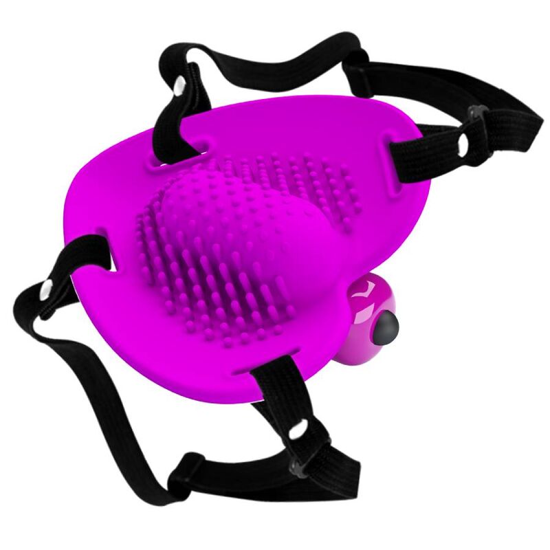 PRETTY LOVE - HEARTBEAT CLITORIS MASSAGER 10 VIBRATION MODES PURPLE - NOCTURNA DESIRES