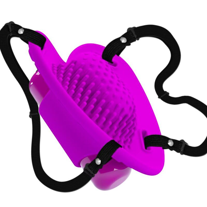PRETTY LOVE - HEARTBEAT CLITORIS MASSAGER 10 VIBRATION MODES PURPLE - NOCTURNA DESIRES
