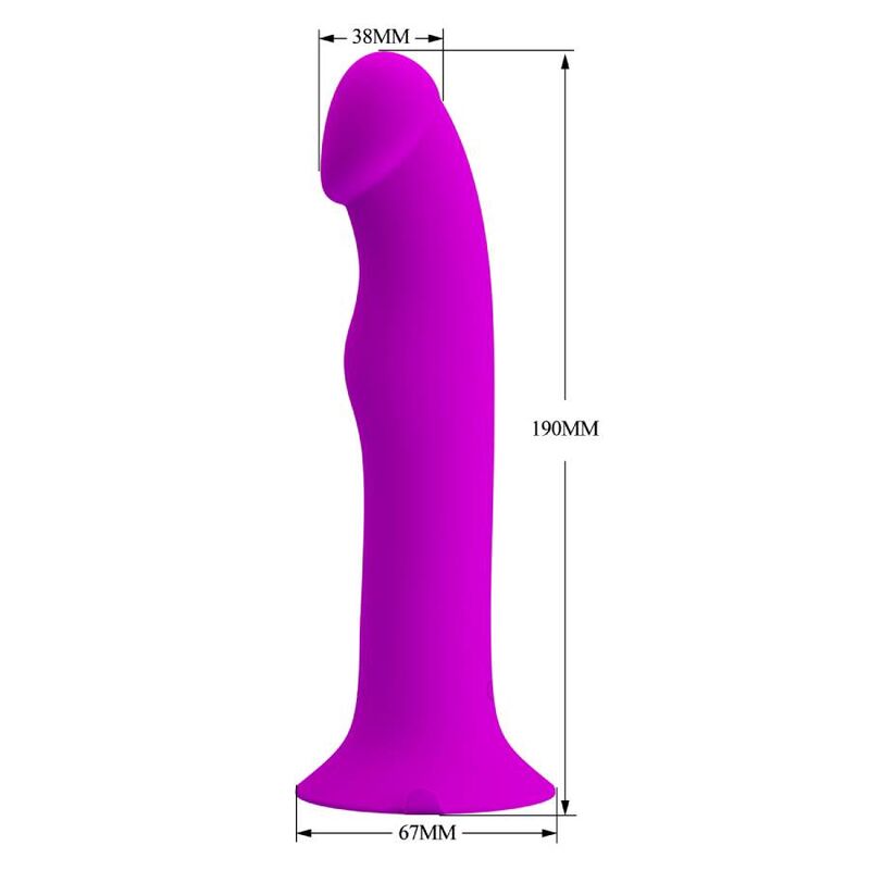 PRETTY LOVE - MURRAY VIBRATOR AND G-POINT STIMULATOR PURPLE - NOCTURNA DESIRES