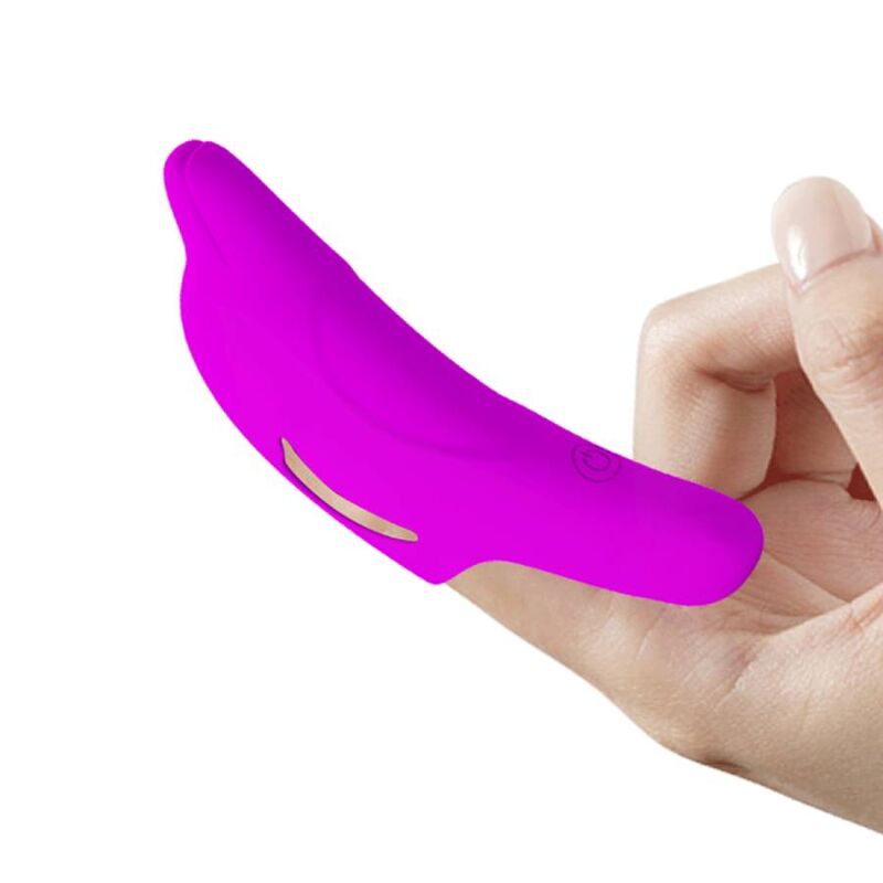 PRETTY LOVE - DELPHINI POWERFUL PURPLE FINGER STIMULATOR - NOCTURNA DESIRES