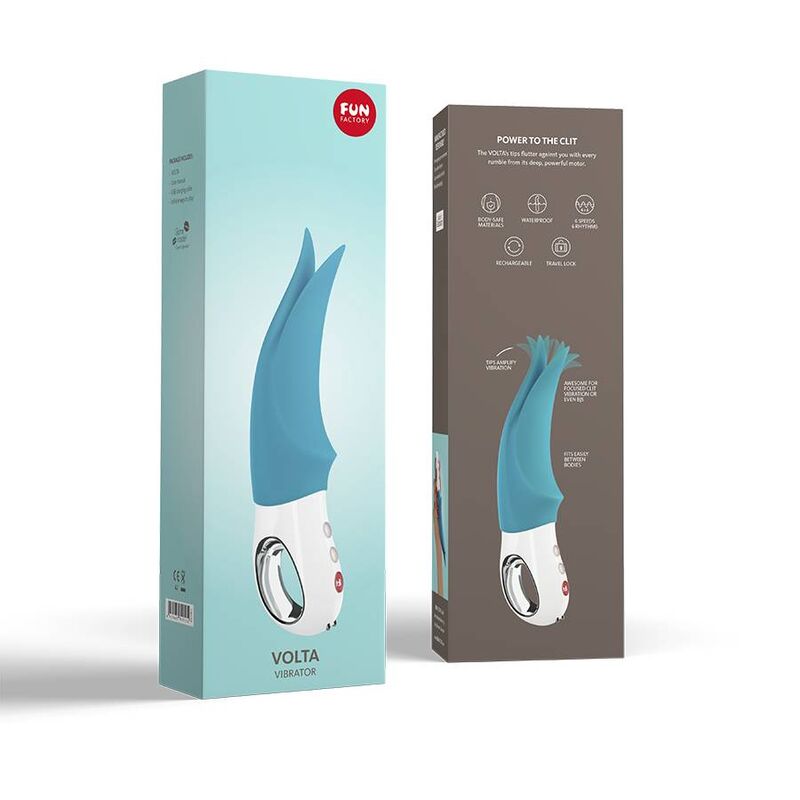 FUN FACTORY - VOLTA G5 CLITORAL VIBRATOR PETROL - NOCTURNA DESIRES