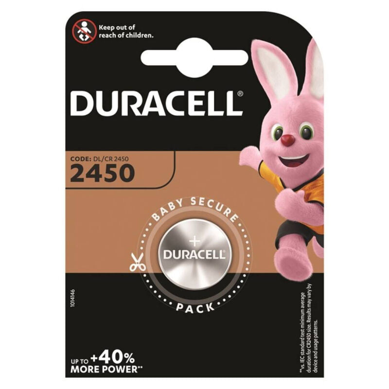 DURACELL - BUTTON BATTERY LITIO CR2450 3V 1 UNIT - NOCTURNA DESIRES