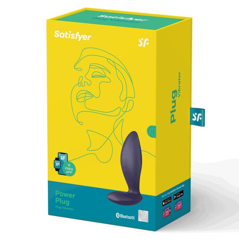 SATISFYER - POWER PLUG PURPLE - NOCTURNA DESIRES