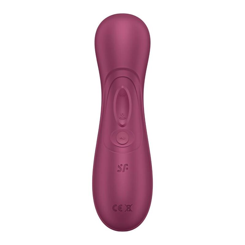 SATISFYER - PRO 2 GENERACIÓN 3 WINE RED BLUETOOTH & APP - NOCTURNA DESIRES