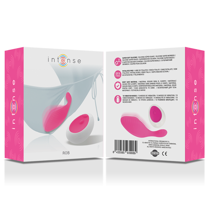 INTENSE - ROB PANTIE REMOTE CONTROL PINK - NOCTURNA DESIRES
