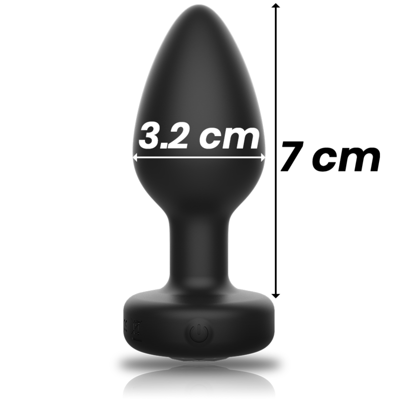 IBIZA - REMOTE CONTROL ANAL PLUG SIZE M - NOCTURNA DESIRES
