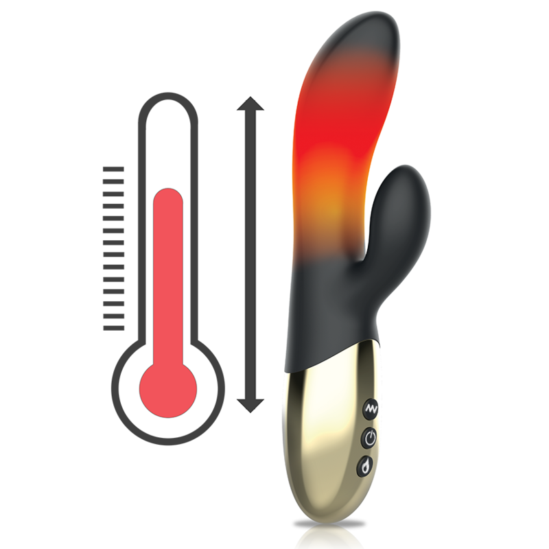IBIZA - HEATING RABBIT VIBRATOR - NOCTURNA DESIRES