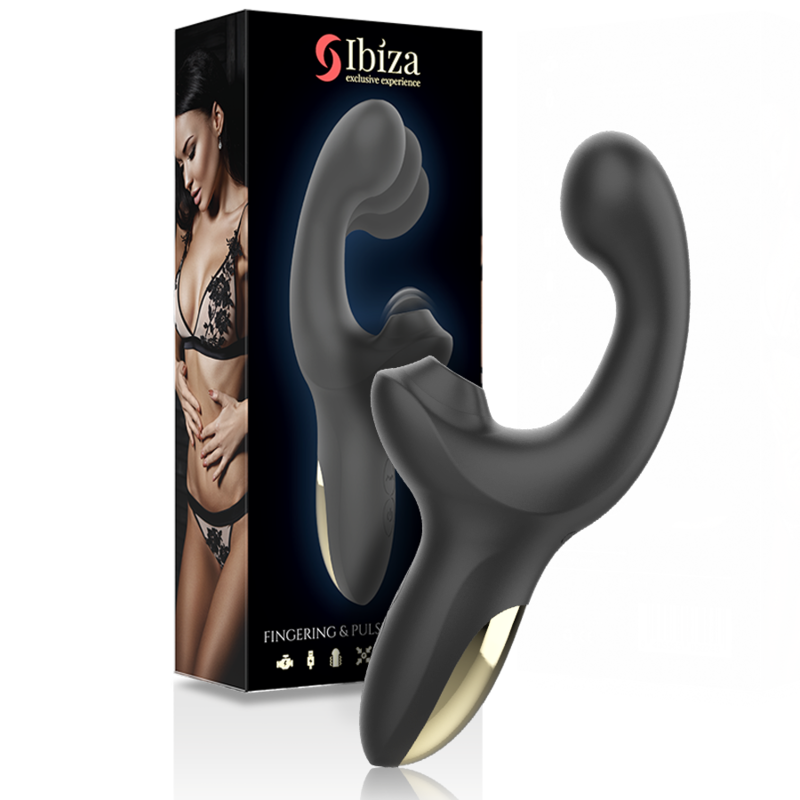 IBIZA - WAVE SUCTION VIBRATOR - NOCTURNA DESIRES