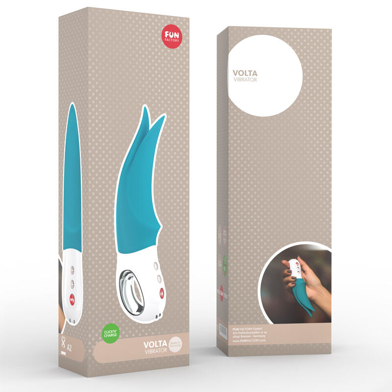 FUN FACTORY - VOLTA G5 CLITORAL VIBRATOR PETROL - NOCTURNA DESIRES