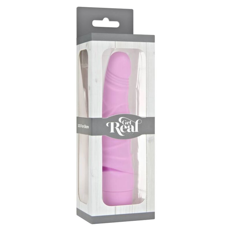 GET REAL - MINI CLASSIC SLIM VIBRATOR PINK - NOCTURNA DESIRES