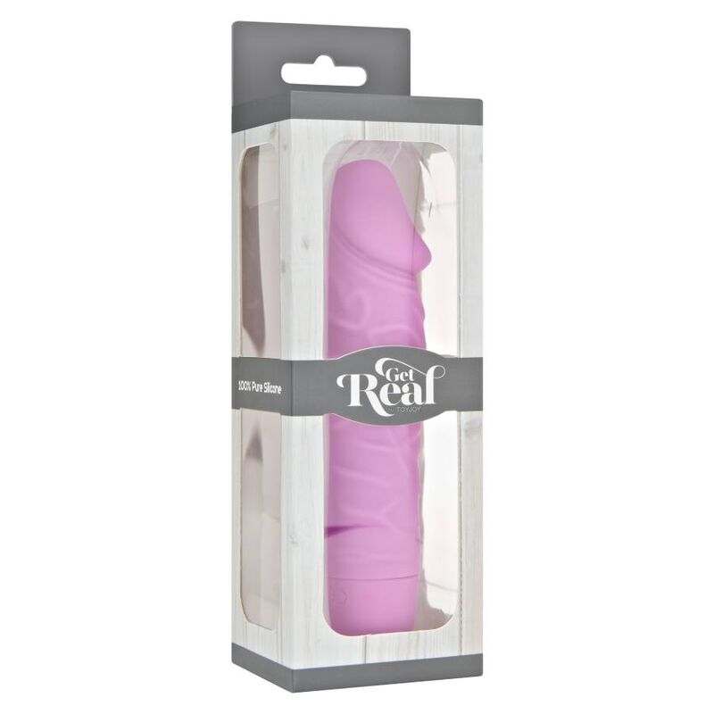 GET REAL - MINI CLASSIC VIBRATOR PINK - NOCTURNA DESIRES