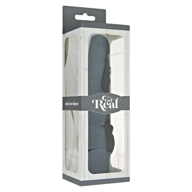 GET REAL - CLASSIC STIM VIBRATOR BLACK - NOCTURNA DESIRES