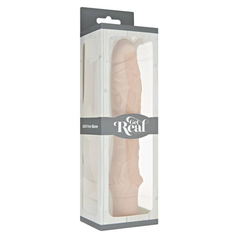 GET REAL - CLASSIC LARGE NATURAL VIBRATOR - NOCTURNA DESIRES