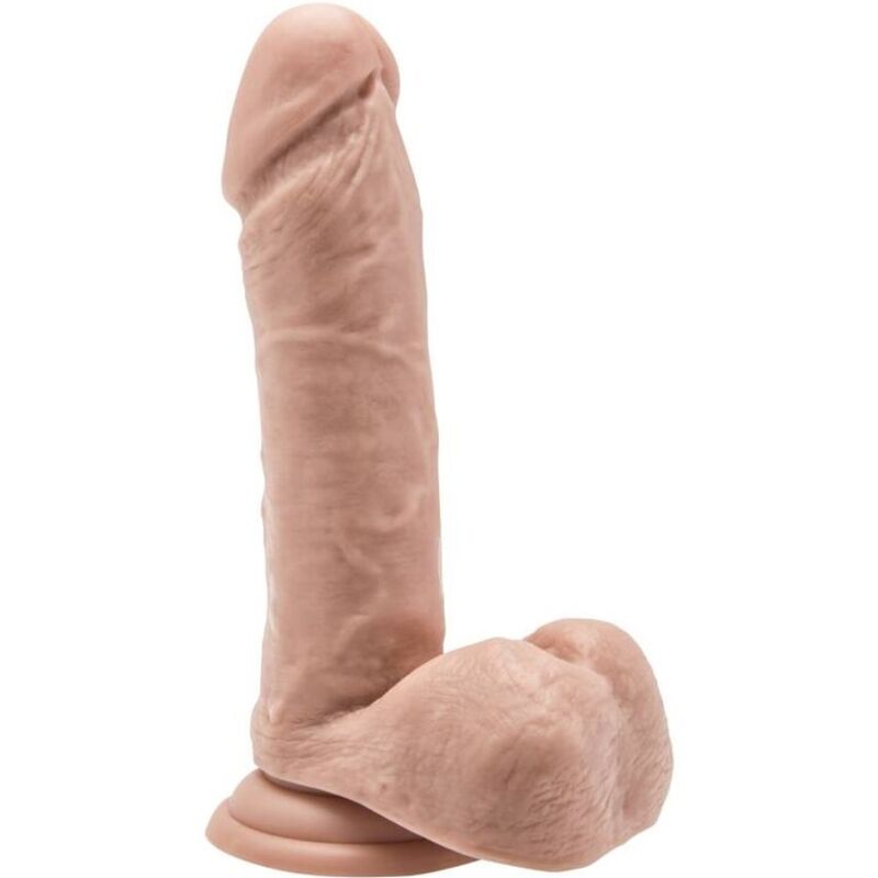 GET REAL - DILDO 18 CM WITH BALLS SKIN - NOCTURNA DESIRES