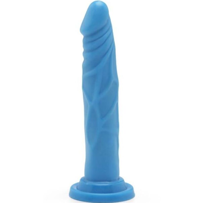 GET REAL - HAPPY DICKS DONG 19 CM BLUE - NOCTURNA DESIRES