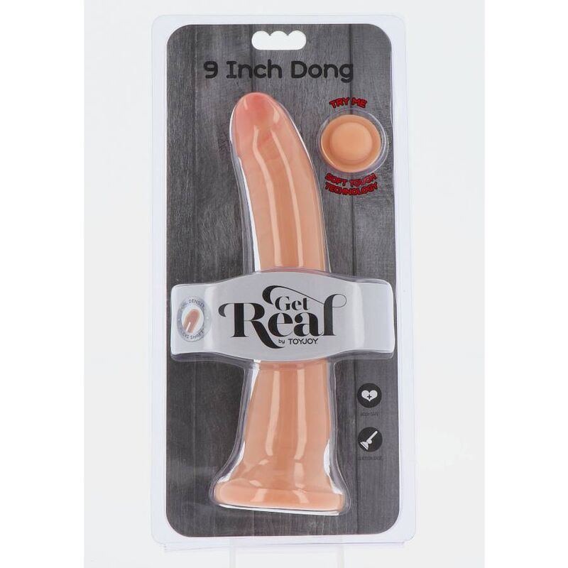 GET REAL - DUAL DENSITY DONG 20,5 CM SKIN - NOCTURNA DESIRES
