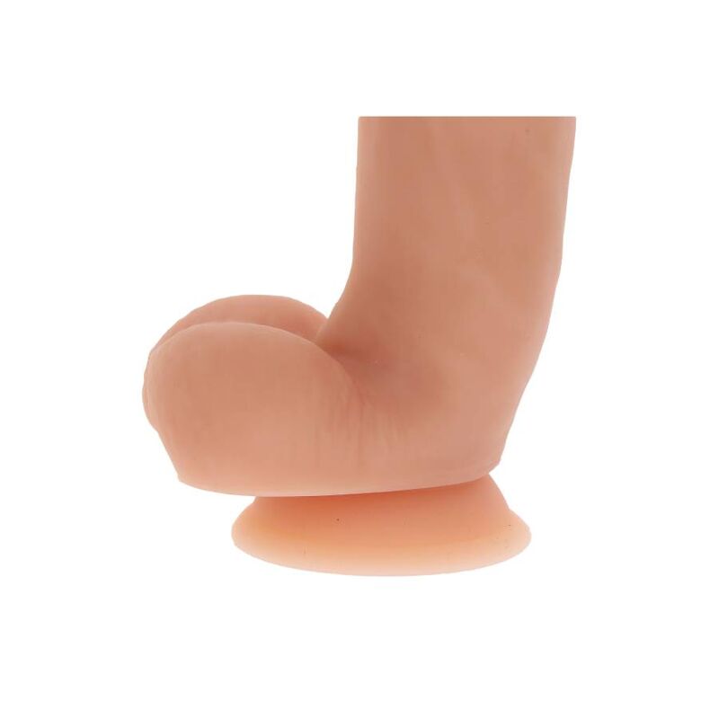 GET REAL - SILICONE DILDO 18 CM W BALLS SKIN - NOCTURNA DESIRES
