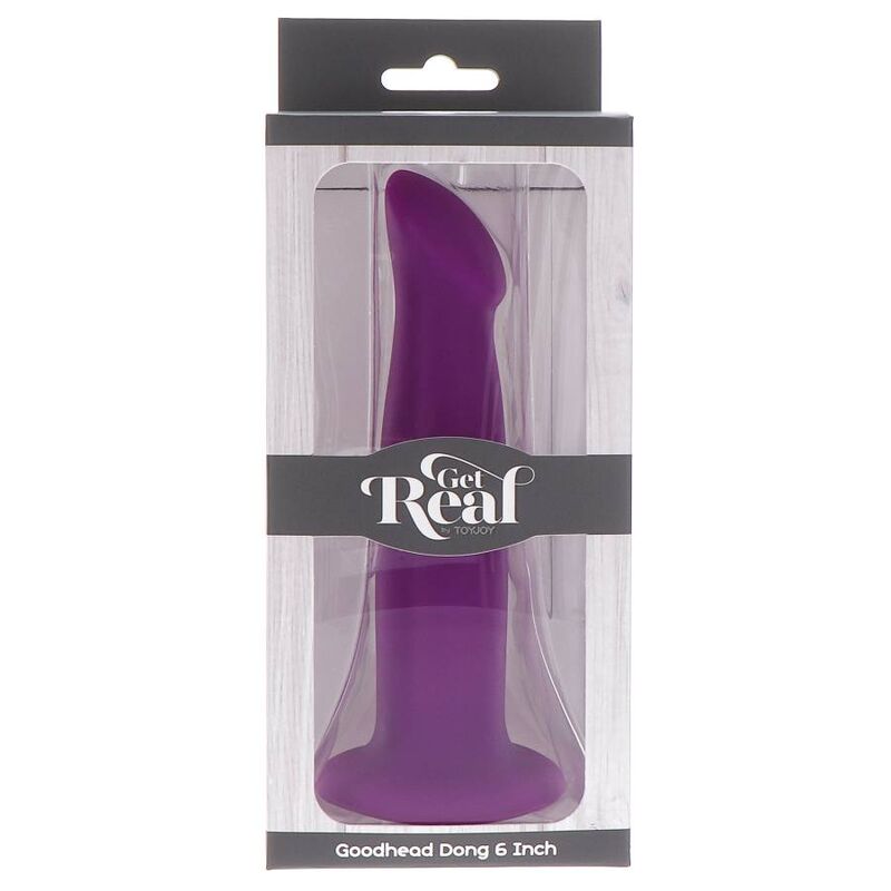 GET REAL - GOODHEAD DONG 12 CM PURPLE - NOCTURNA DESIRES