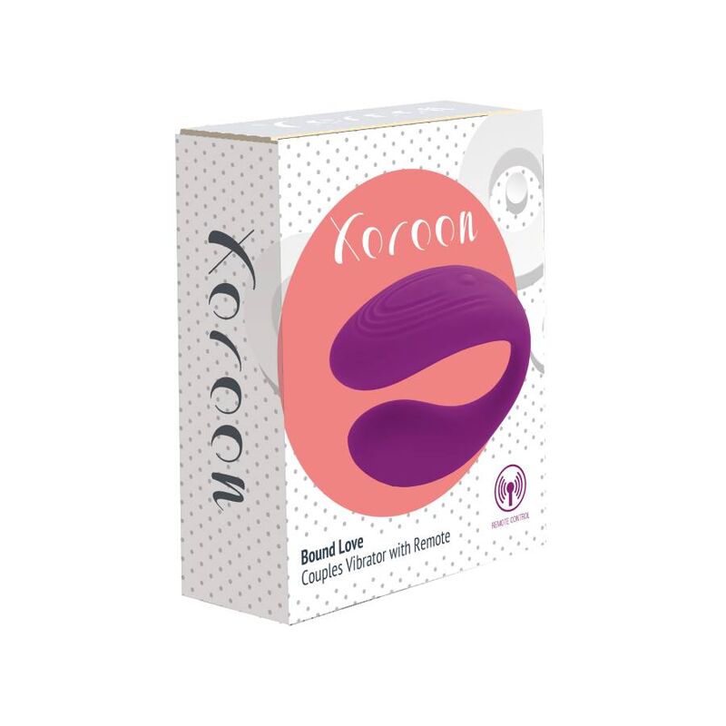 XOCOON - BOUND LOVE COUPLES VIBRATOR PURPLE - NOCTURNA DESIRES