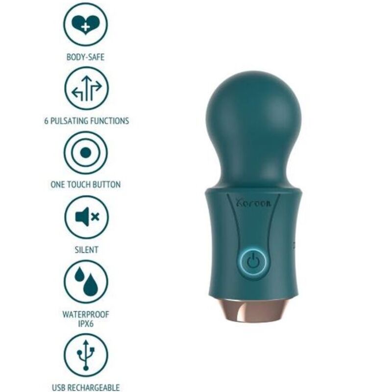 XOCOON - THE TRAVELLER WAND GREEN - NOCTURNA DESIRES