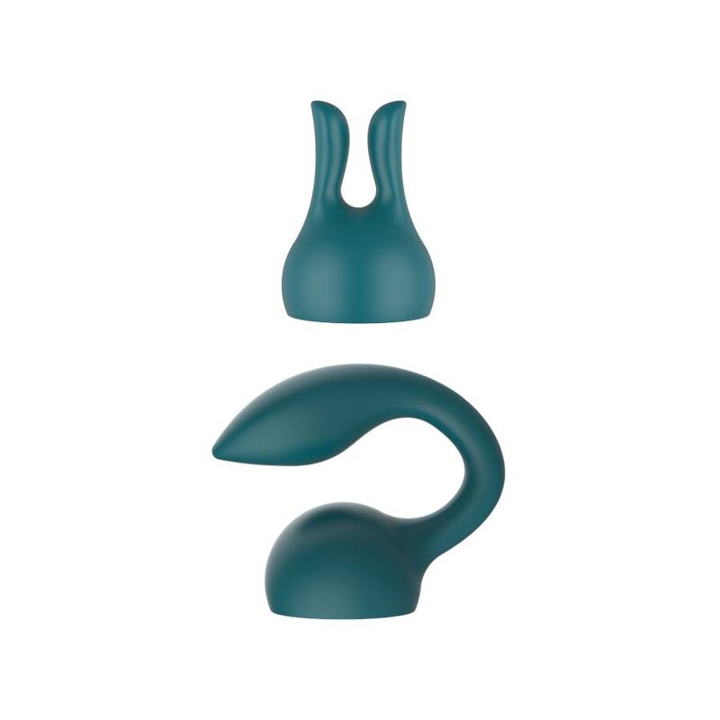 XOCOON - ATTACHMENTS PERSONAL MASSAGER GREEN - NOCTURNA DESIRES