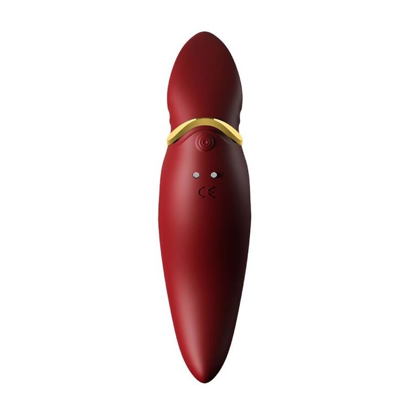 ZALO - HERO PULSE WAVE MASSAGER RED - NOCTURNA DESIRES