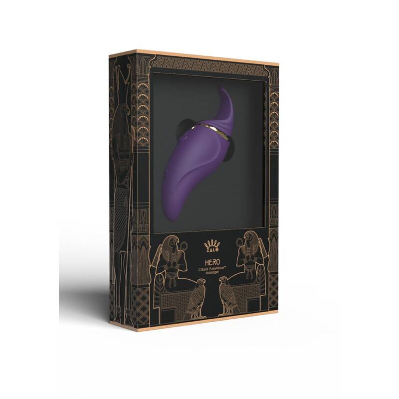 ZALO - HERO PULSE WAVE MASSAGER PURPLE - NOCTURNA DESIRES