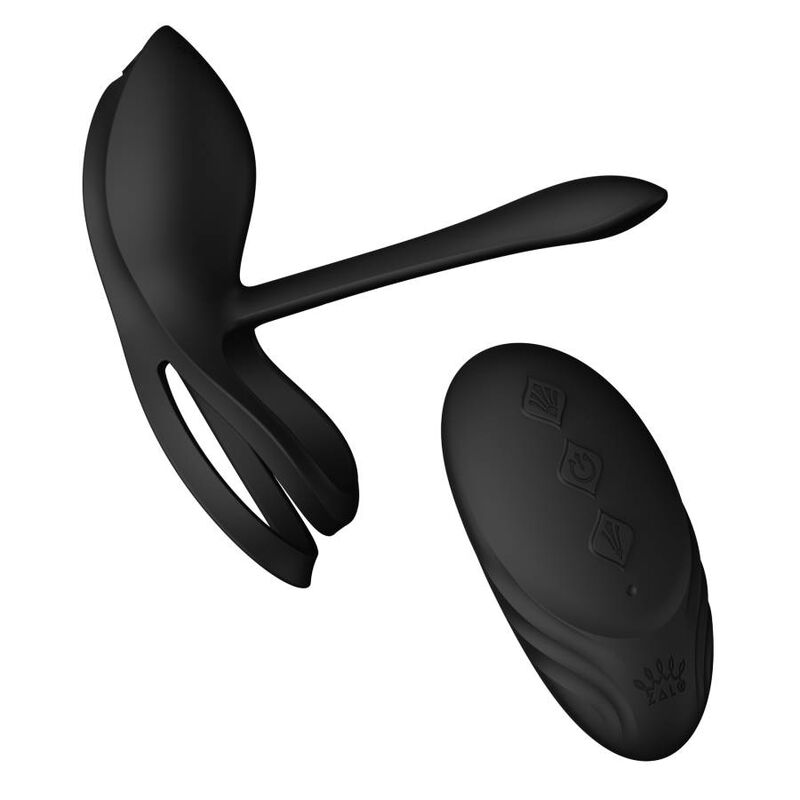ZALO - BAYEK VIBRATING COUPLES RING BLACK - NOCTURNA DESIRES