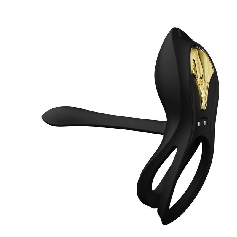 ZALO - BAYEK VIBRATING COUPLES RING BLACK - NOCTURNA DESIRES