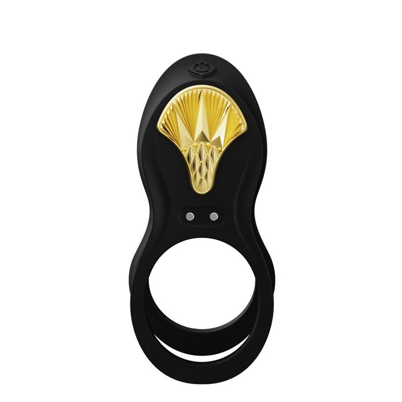 ZALO - BAYEK VIBRATING COUPLES RING BLACK - NOCTURNA DESIRES